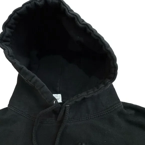 Meshuggah Immutable Black Full Zip Hoodie Big Logos Band Merch Men's Size L